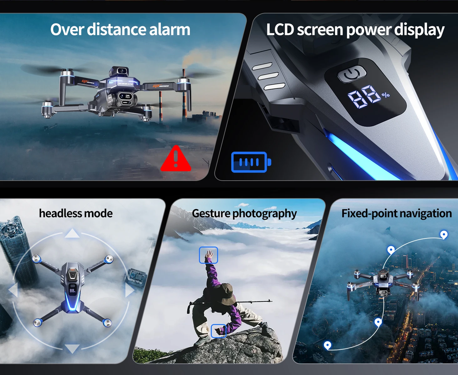 Optical Flow 8K Dreifach-Kamer – Drone Controller Screen Bewertung und Preis