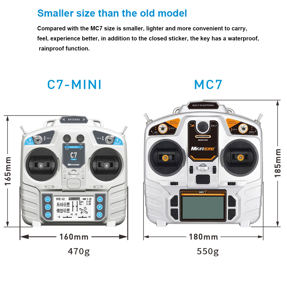 MicroZone MC7 Controller C7 MI – Drone Battery Adapter Bewertung und Preis